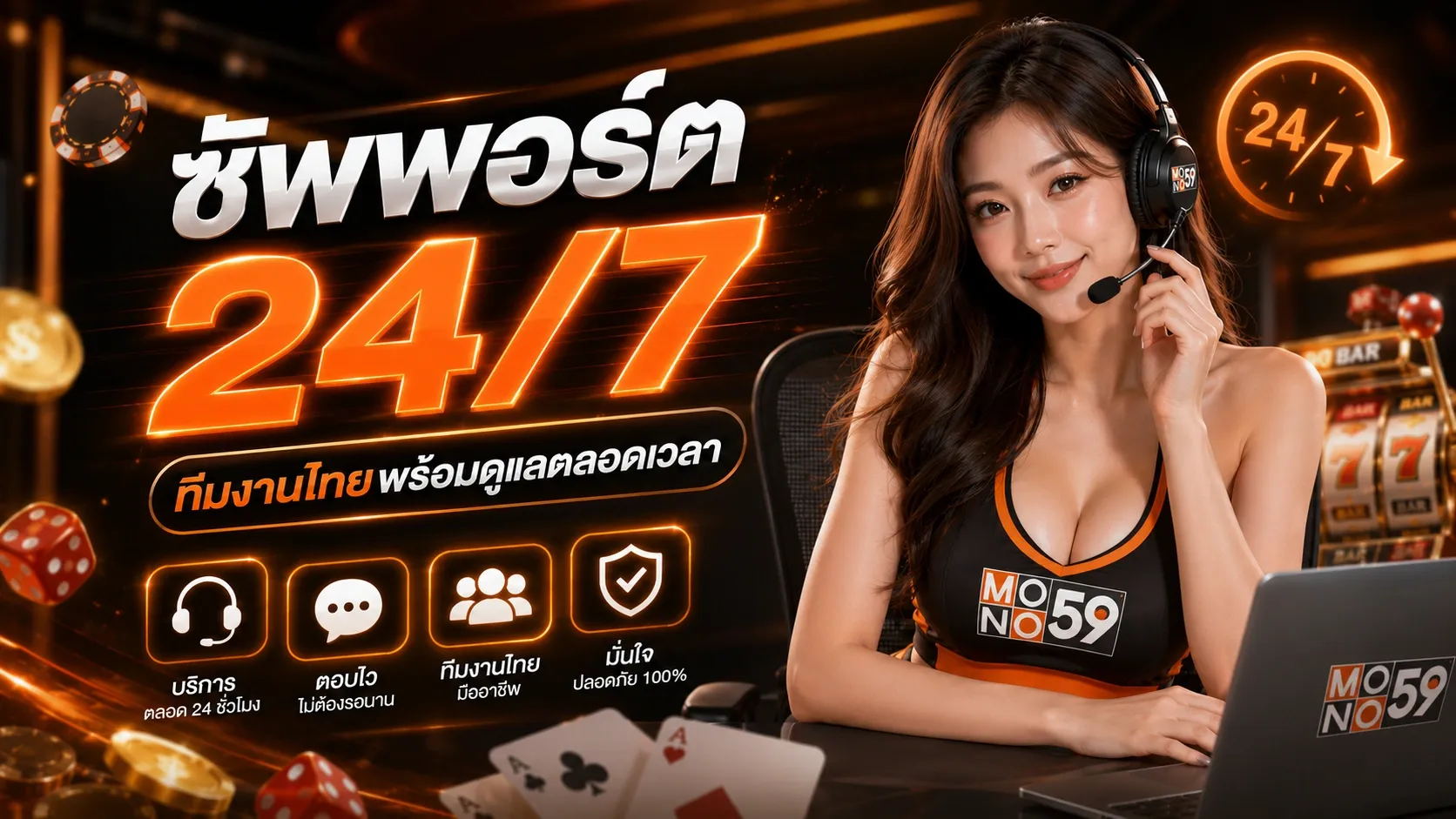 MONO59 ทางเข้าเว็บตรง สมัครง่าย เล่นได้ทุกเกม